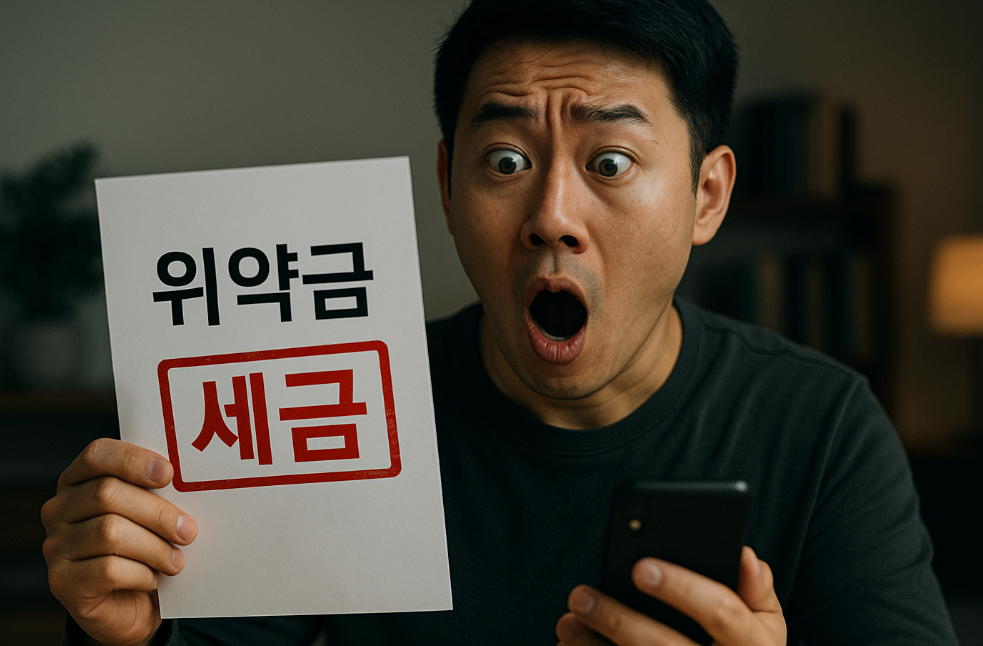 위약급 세금 관련 이미지