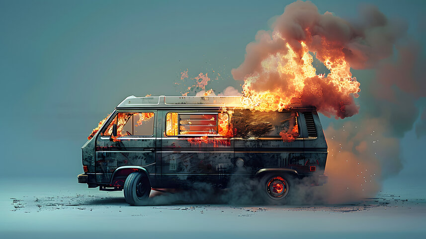 52. 자신의 차가 불에 타는 꿈