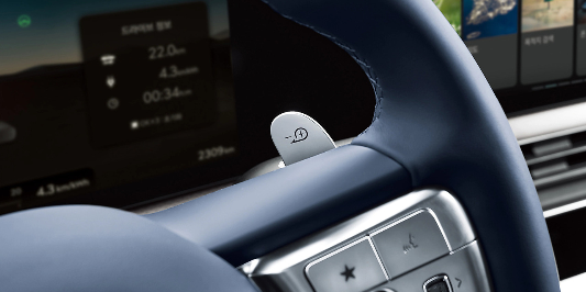 제네시스 GV60 내부디자인