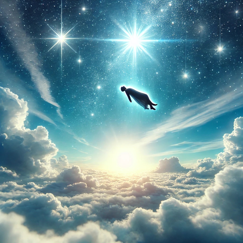 하늘 꿈과 관련된 이미지