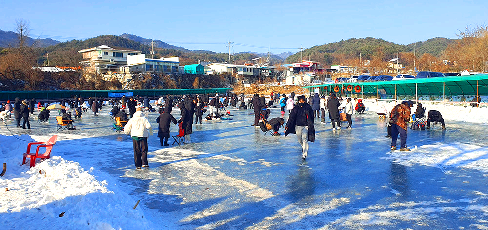 포천 백운계곡 동장군축제