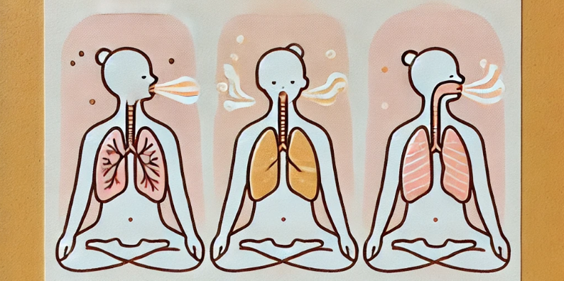 요가 호흡법 3종