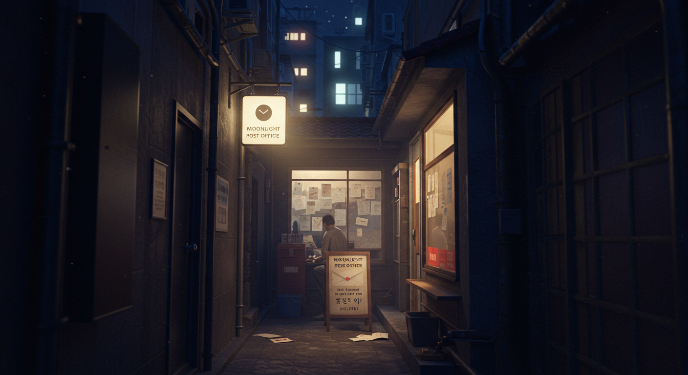 밤 11시에만 문을 여는, 달빛 우체국