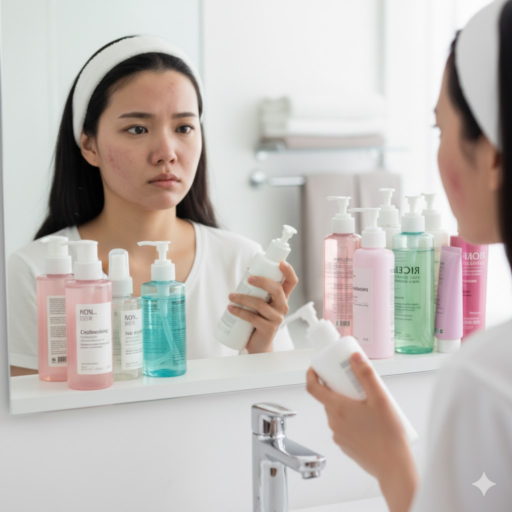 여름여드름 피부관리 트러블케어 올바른세안법 피부과꿀팁