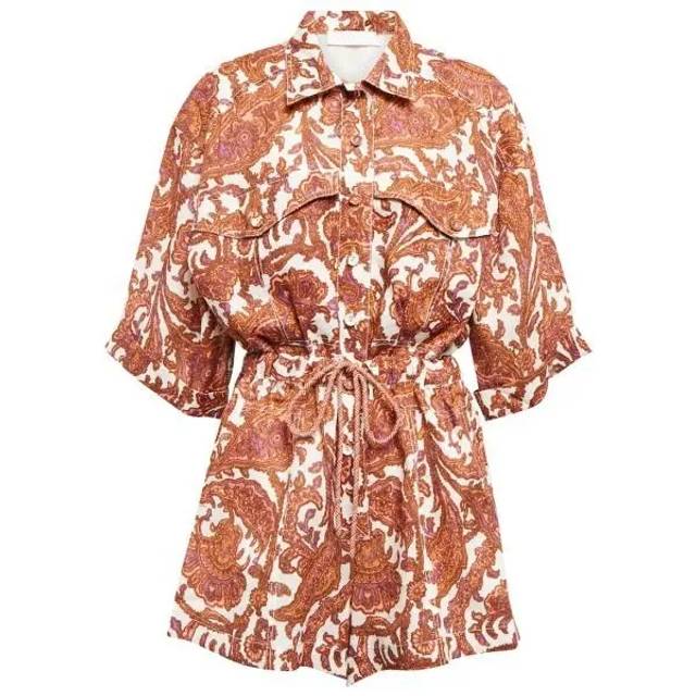 22FW 짐머만 Tiggy 유틸리티 린넨 점프수트 612973