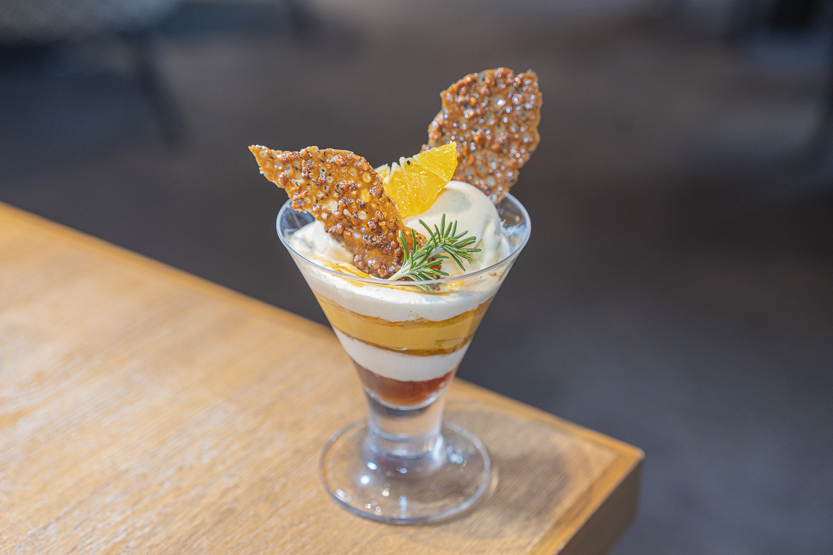 A glass parfait at Patisserie TOOTH TOOTH Main Shop