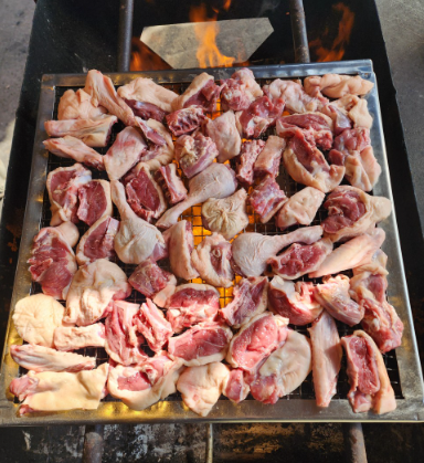 외국인의 밥상 오리 장작구이 양주 맛집