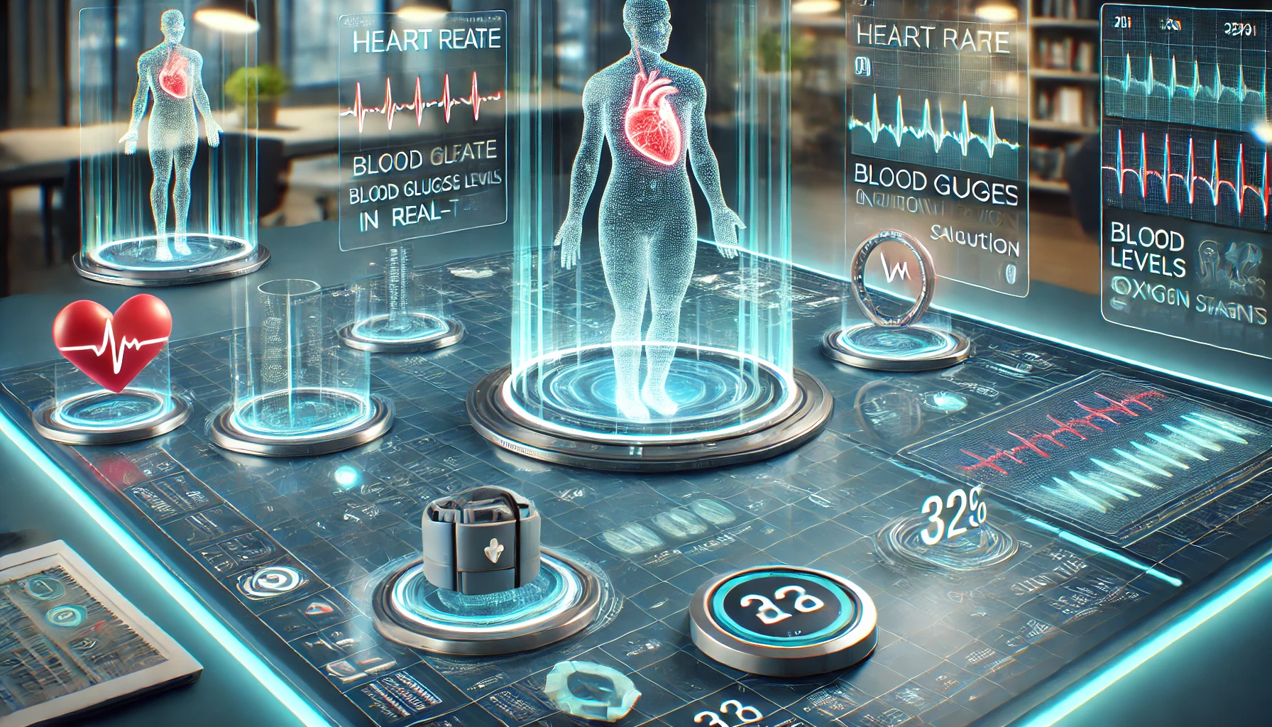 스마트 웨어러블 기기를 활용한 미래형 헬스케어 모니터링