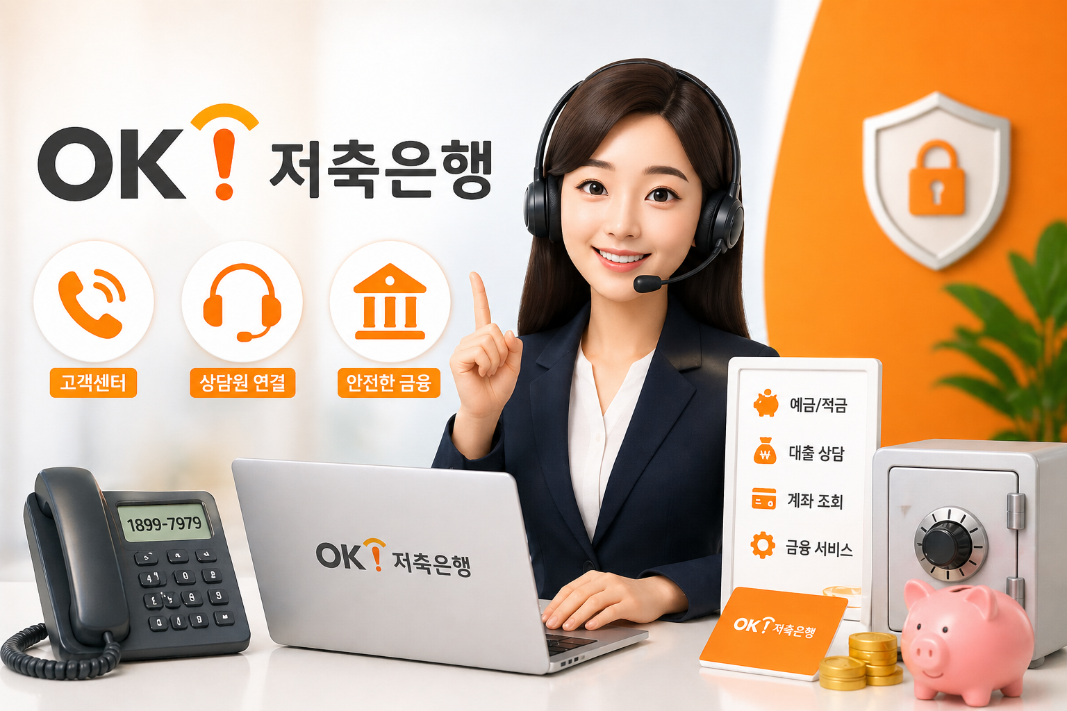 OK저축은행 고객센터 전화번호 상담원 연결 방법 총정리 (운영시간·빠르게 연결 꿀팁) 관련 사진