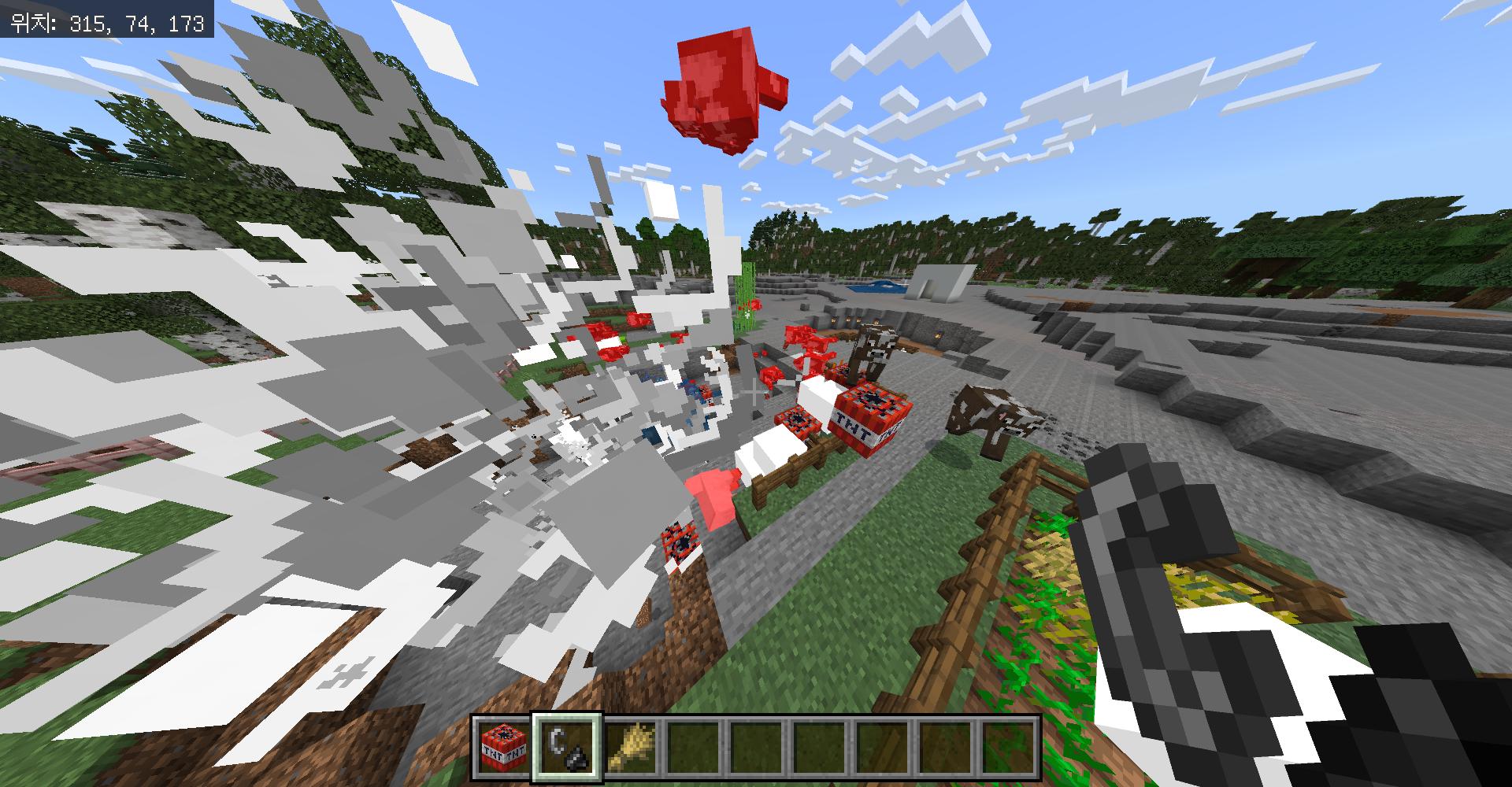 마인크래프트 속 나만의 소 농장 만들기