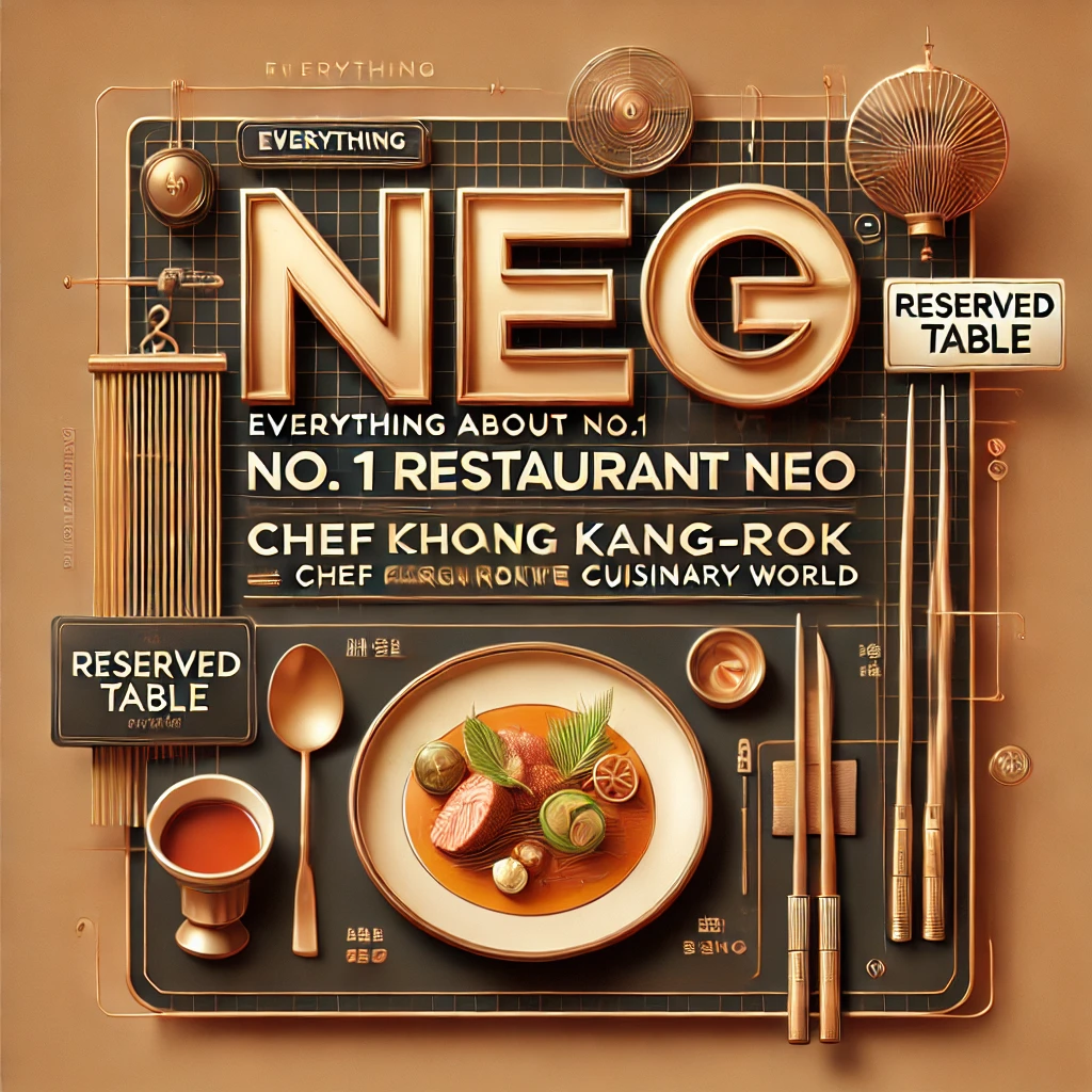 1위 식당 네오의 모든 것: 최강록 셰프의 창의적인 미식 세계, 네오가 1위한 이유, 대표 메뉴 설명, 방문자 후기, 식당 분위기와 서비스, 네오를 방문해야 하는 이유