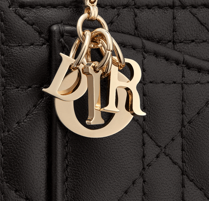 디올 Lady Dior Cosmos 지퍼 카드 지갑 디올참