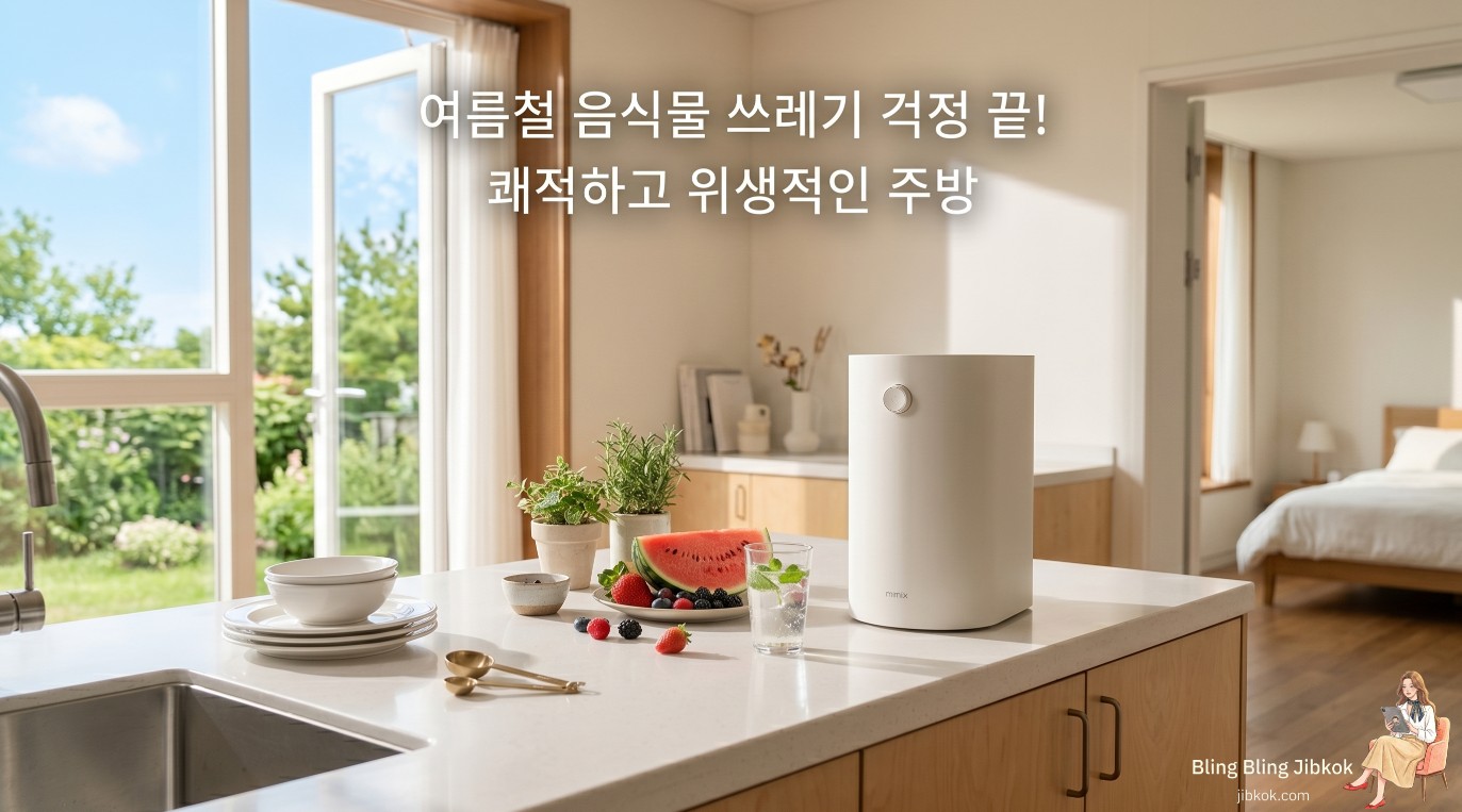 매끄럽고 쾌적한 여름 주방 살림 완성 미닉스 추천(minix-food-waste-processor-final-recommendation)