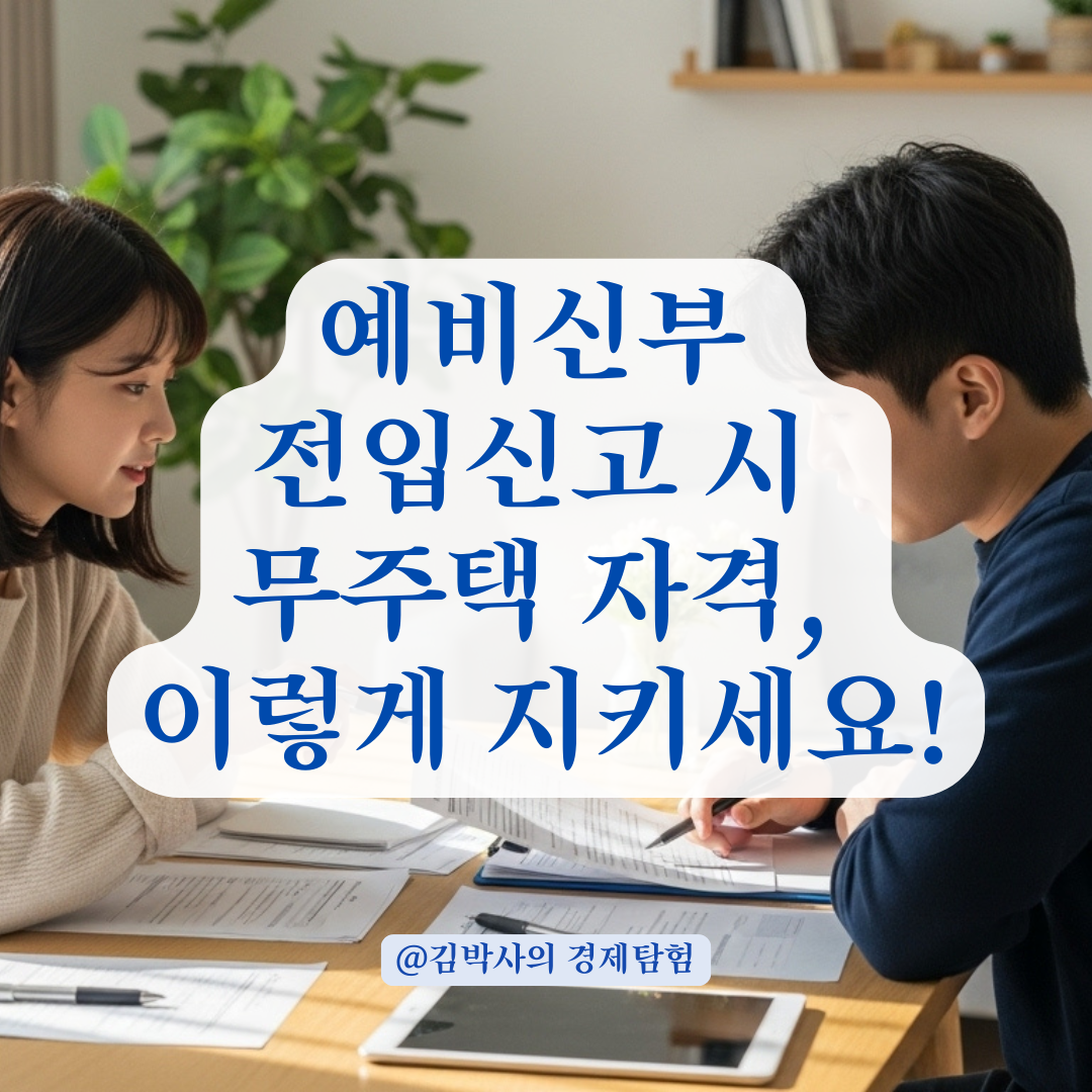 무주택자 요건 충족하려면? 예비신부 전입신고와 세대분리 기준 알아보기.