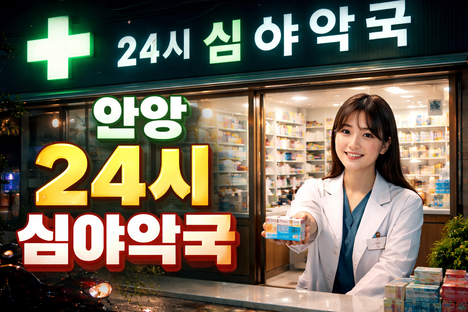 안양 24시 약국 응급상황 대처 완벽 가이드