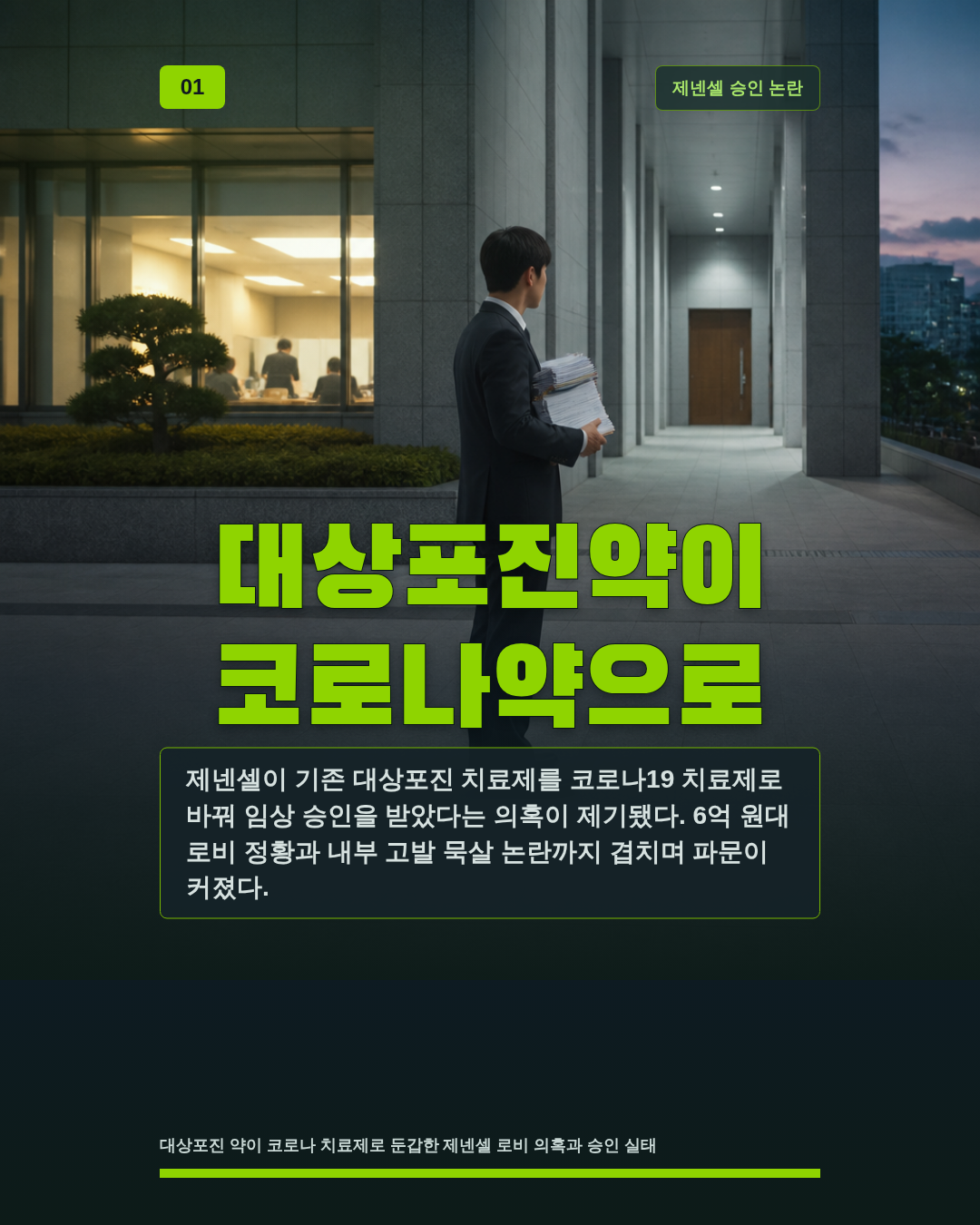 대상포진약이 코로나약으로