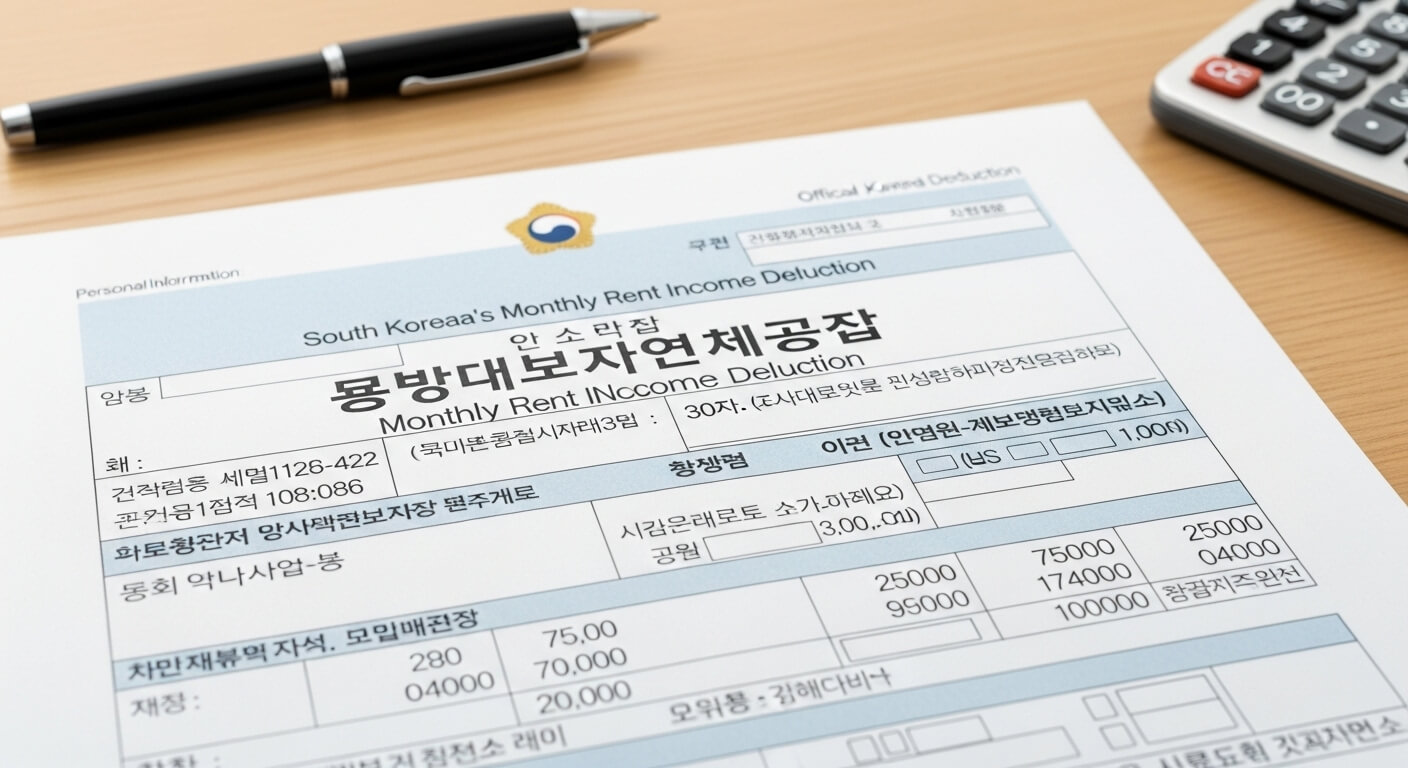 월세 소득공제