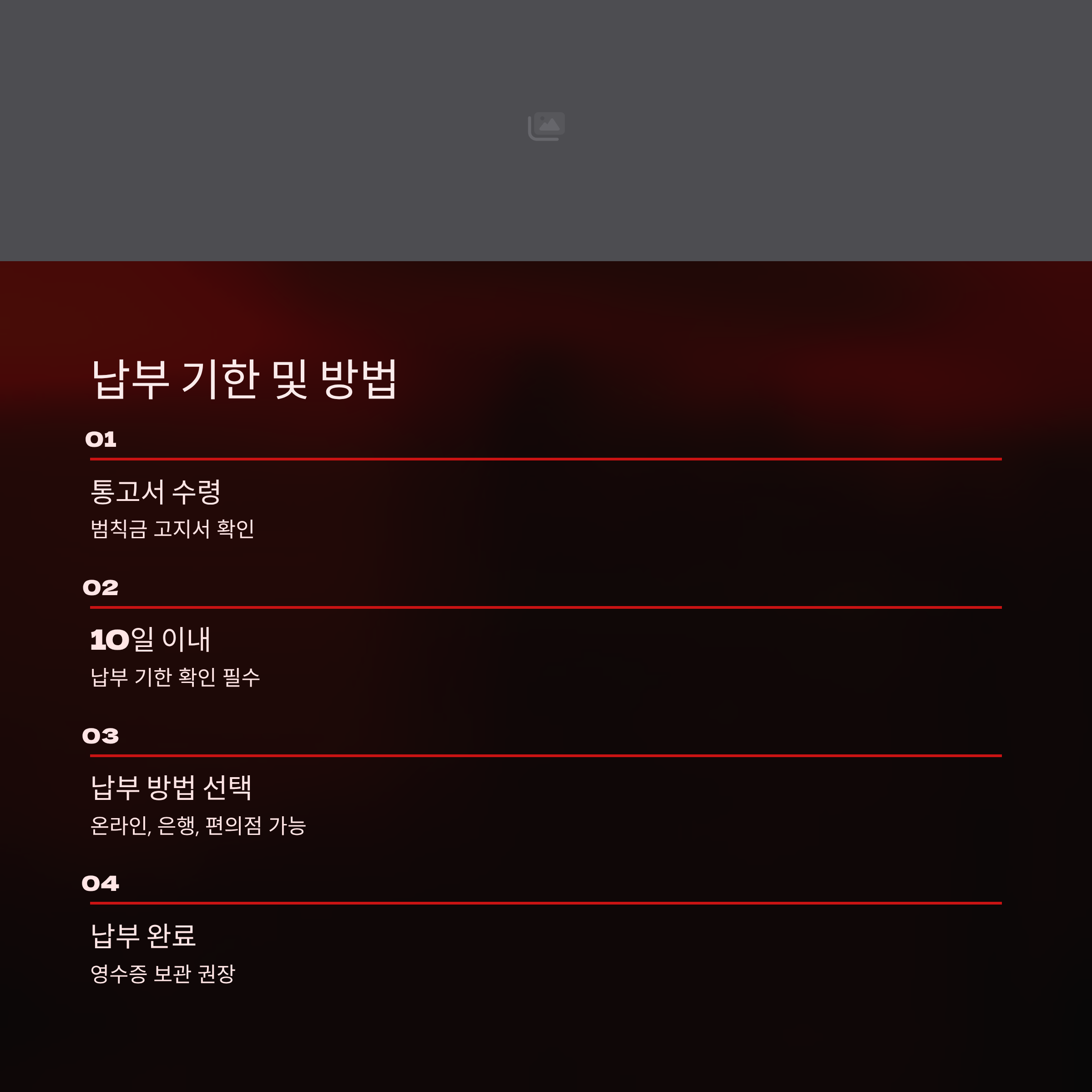 차량 범칙금 조회