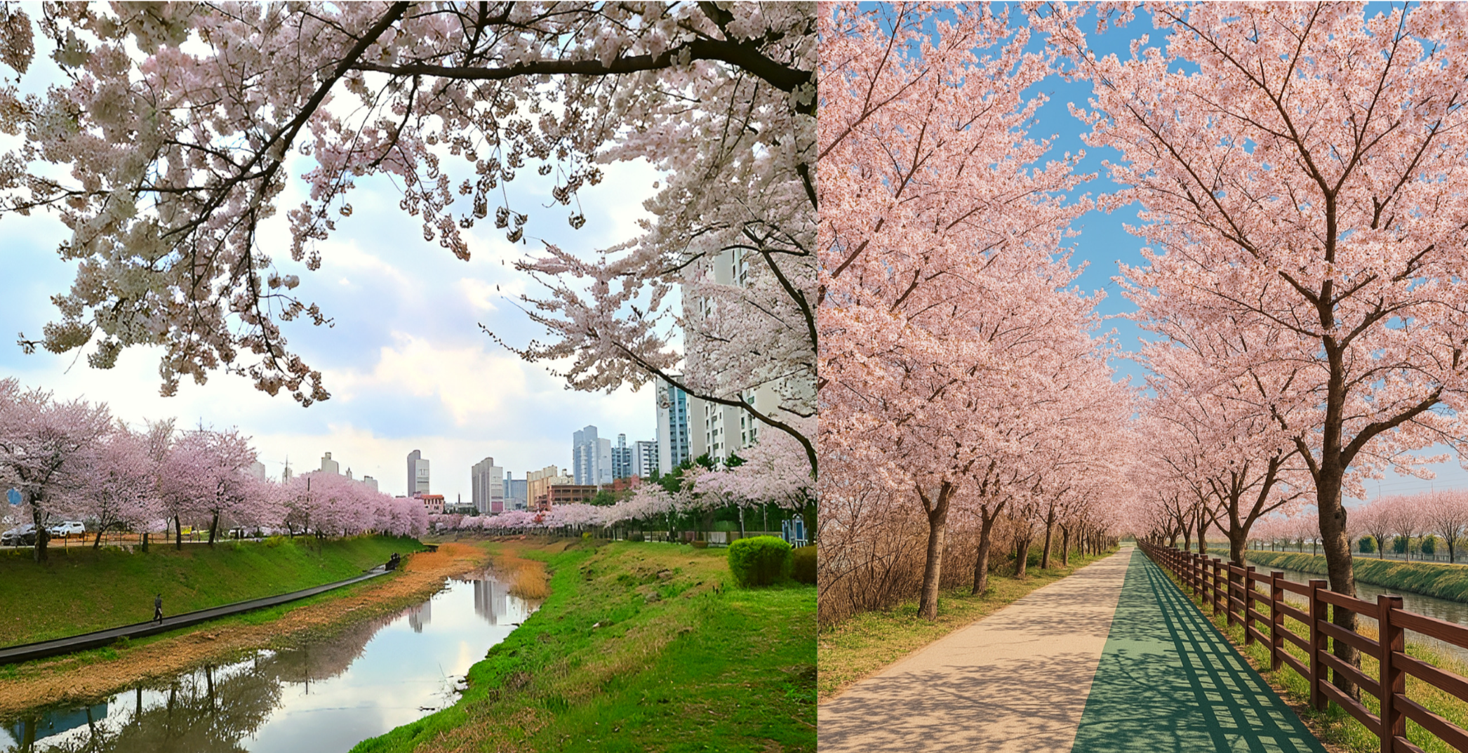 계양천 산책로