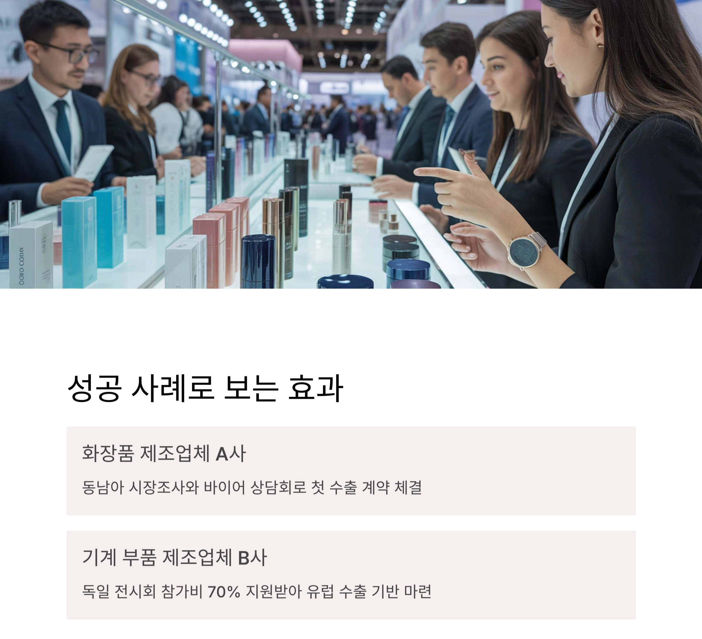 중소기업 수출 돌파구, 정부 지원사업으로 해외시장 열기
