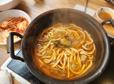 등촌샤브칼국수호평칼국수면