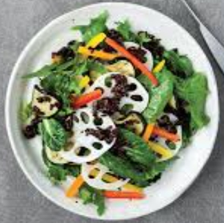 쌀 종류 흑미-흑미 샐러드