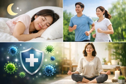 생활 속 면역력 높이는 방법 정리5