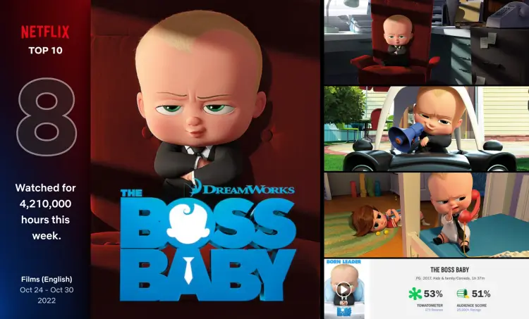 보스 베이비 포스터