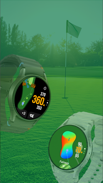 갤럭시 워치 골프 거리측정 앱, 어플 설치 및 사용방법