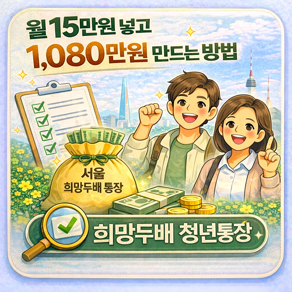 서울 희망두배 통장 조건 확인