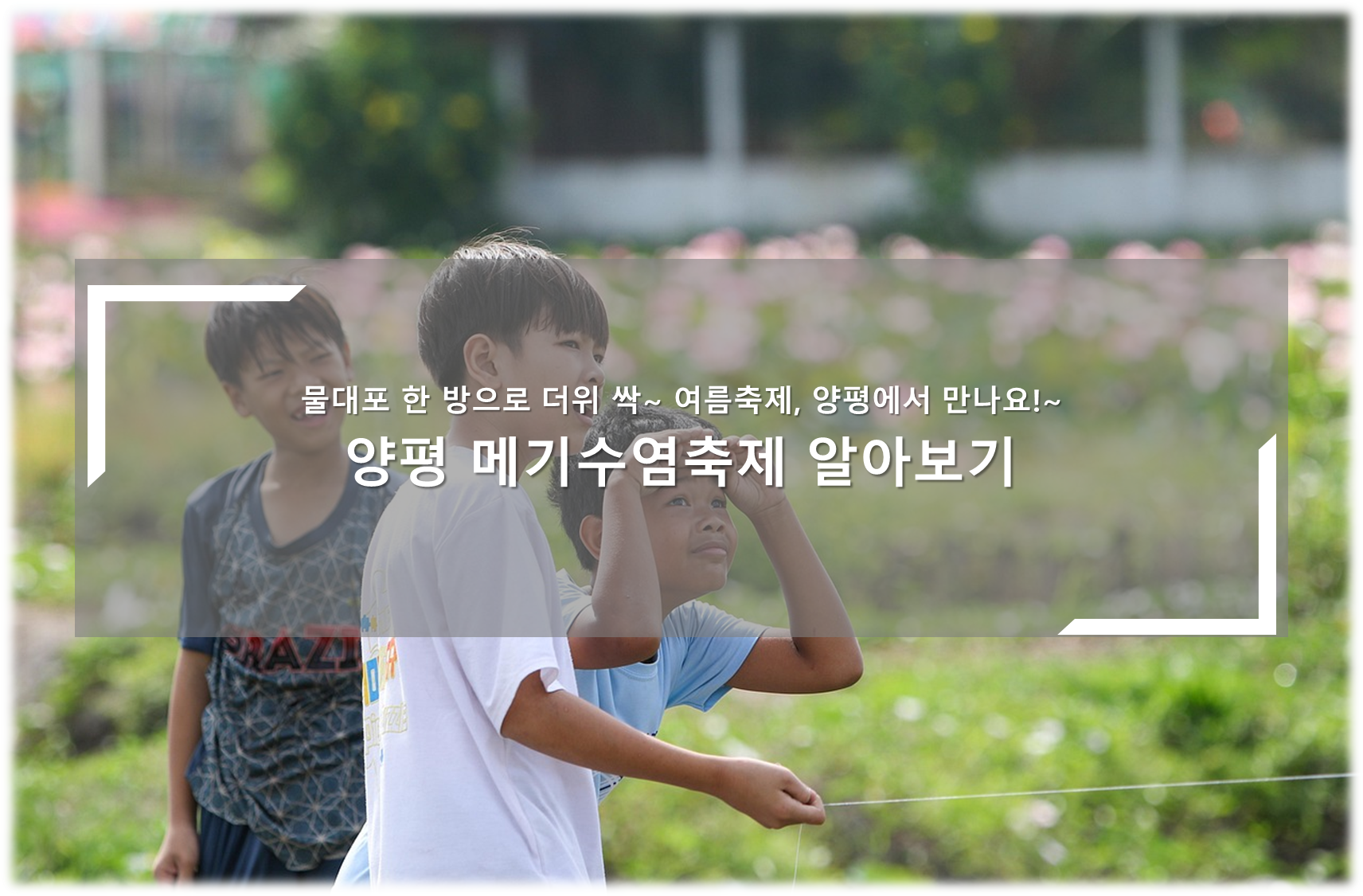 양평 메기수염축제 알아보기