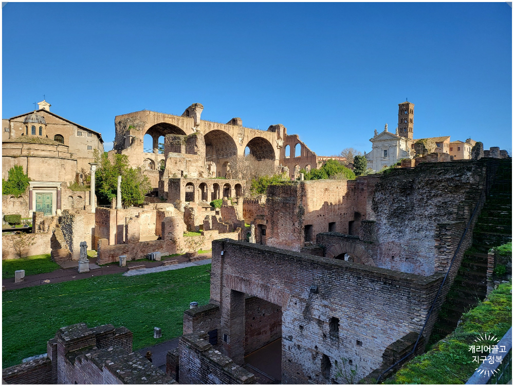 포로 로마노를 방문하다.