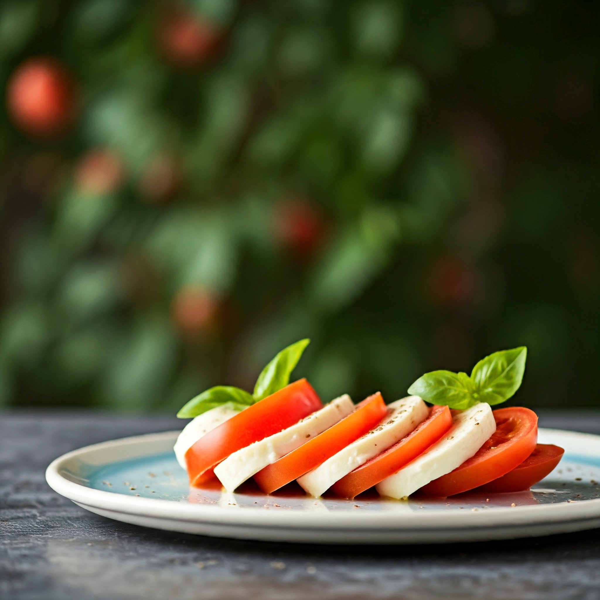 칼로리 걱정 없는 마트 재료로 만든 건강한 토마토 카프레제