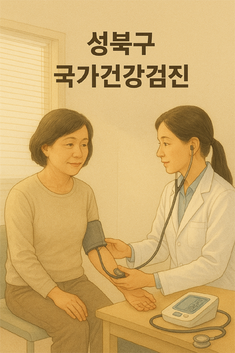성북구 국가건강검진 이미지