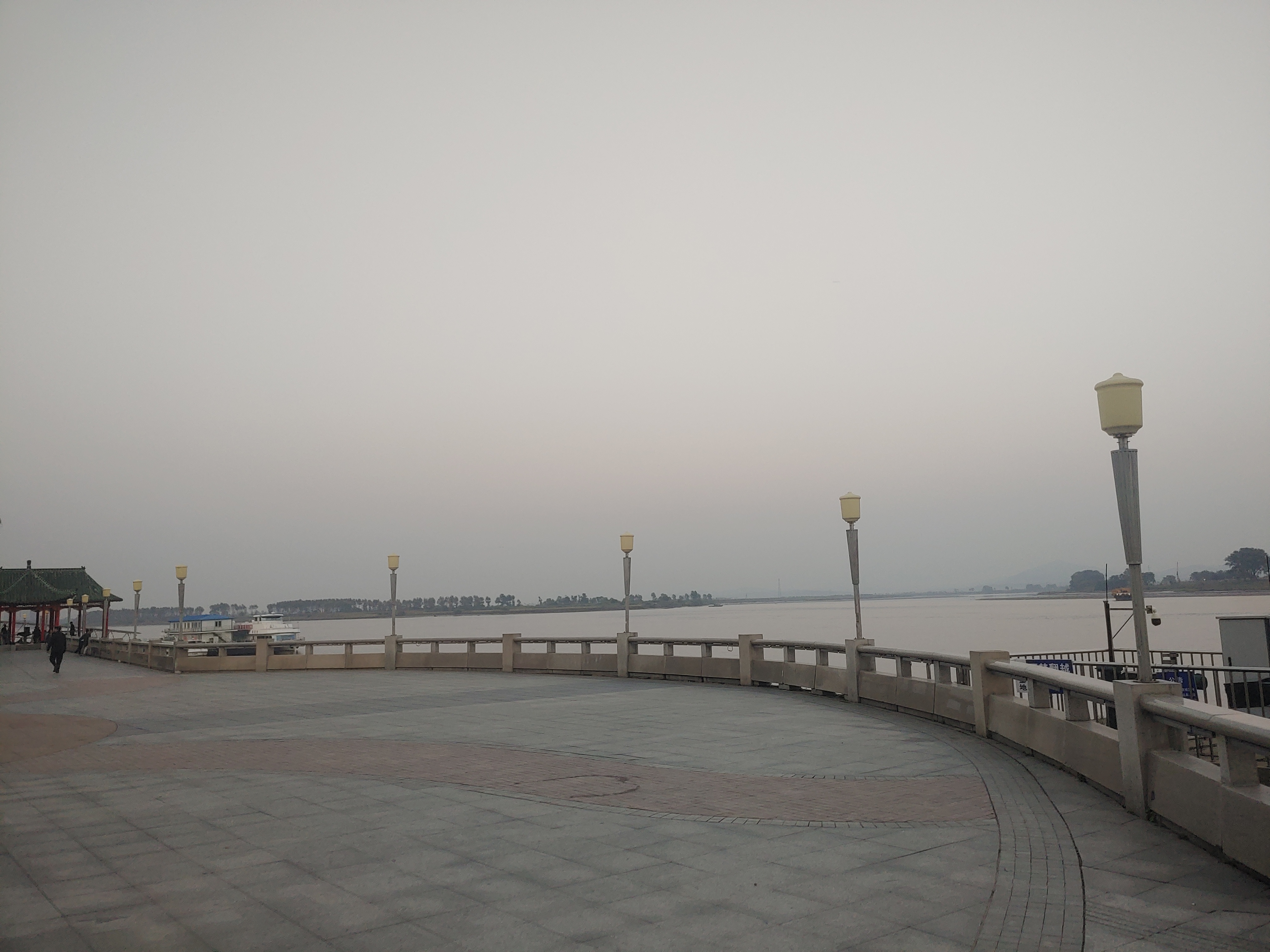 압록강 풍경 사진