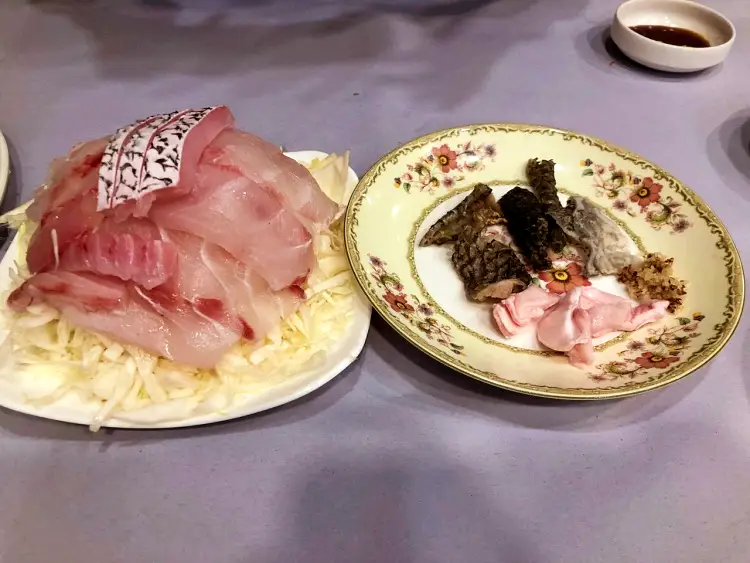 신계숙의 맛터싸이클 다이어리 민어회무침, 민어전, 민어맑은탕, 부레, 껍질, 민어회 코스요리 맛집 추천