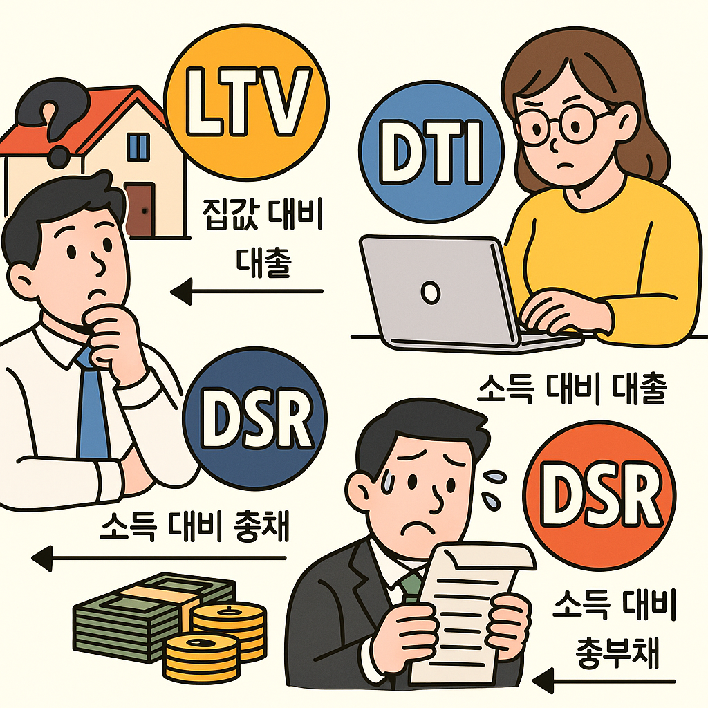 LTV&middot;DTI&middot;DSR 규제