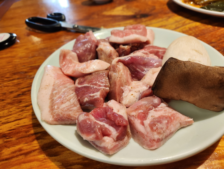 뒷고기 2인분 사진