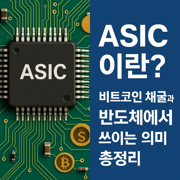 ASIC이란? 비트코인 채굴과 반도체에서 쓰이는 의미 총정리