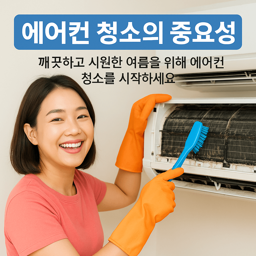 에어컨 곰팡이 셀프로 제거하는 방법