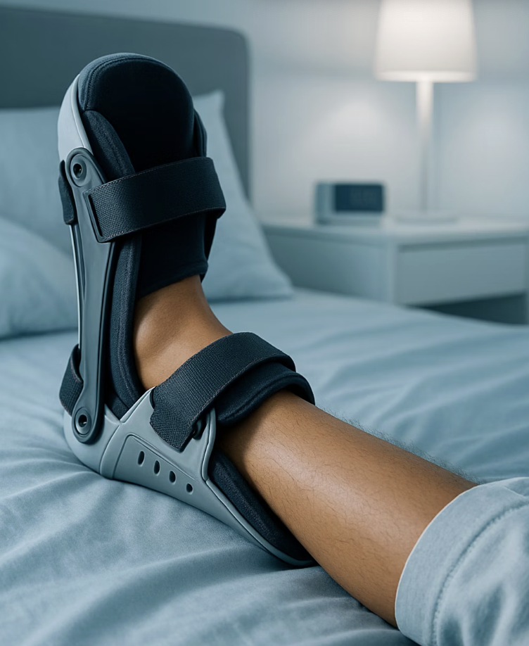 보호대, 밤사이의 고통을 막는 안전벨트