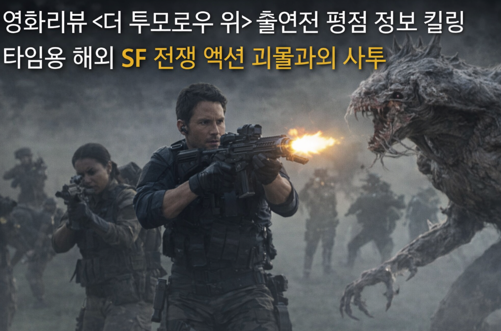 더 투모로우 워 평점 보고 볼까? 킬링타임 SF액션 총정리
