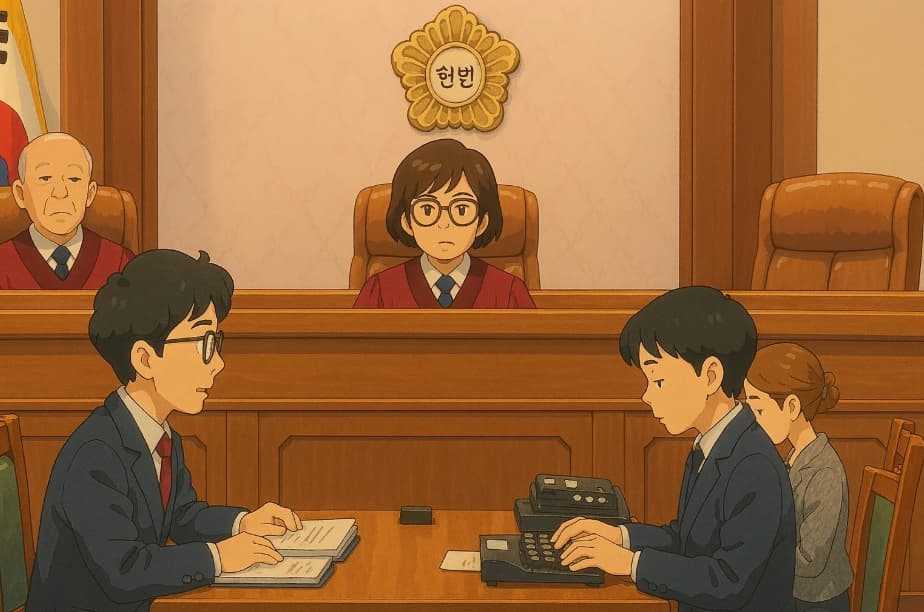 챗gpt sora로 생성한 이미지_ 윤석열 탄핵 선고일 이후 대한민국의 향방은?