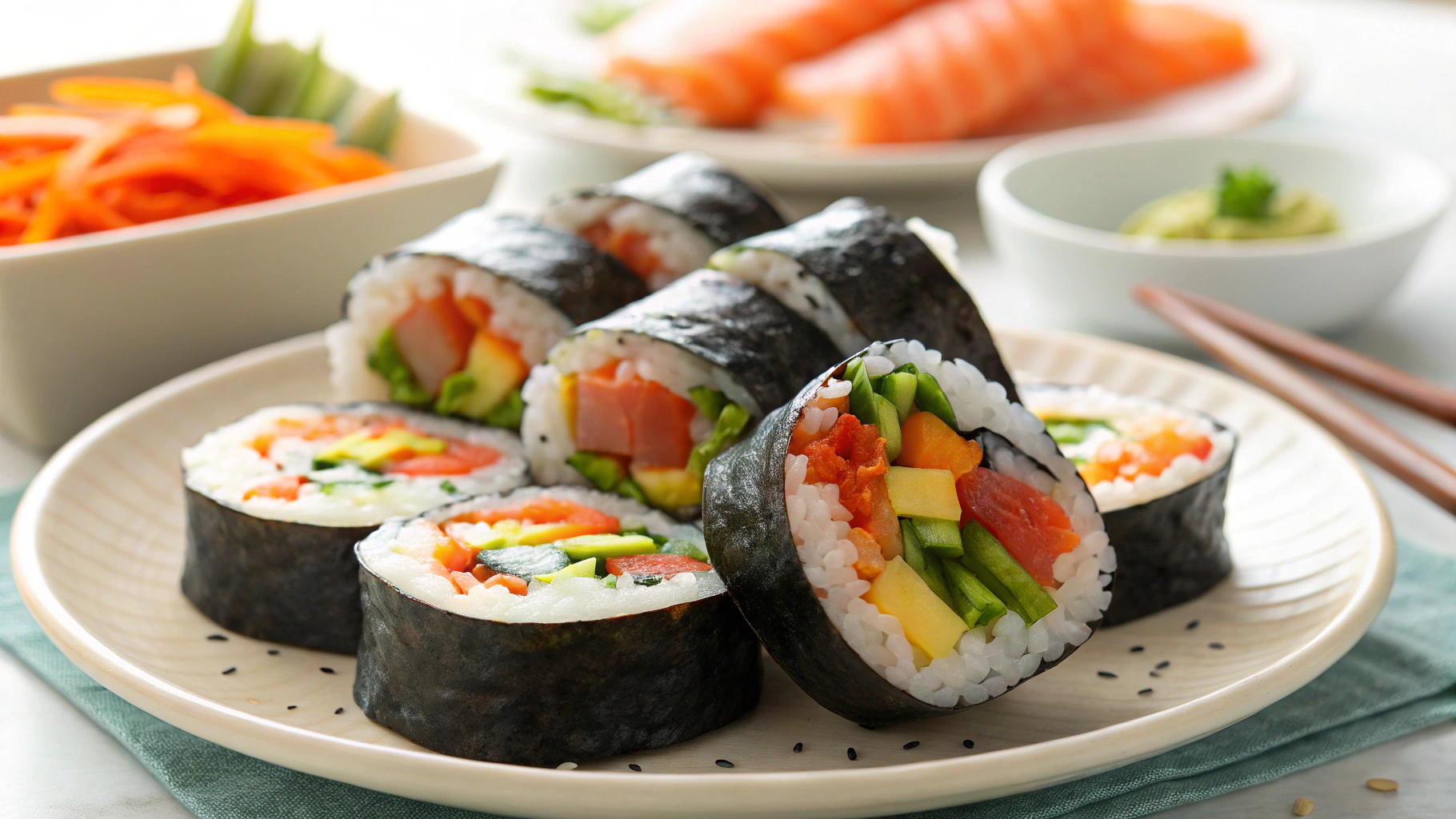 연어 김밥