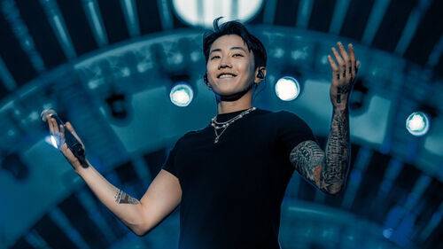 박재범 무대모습