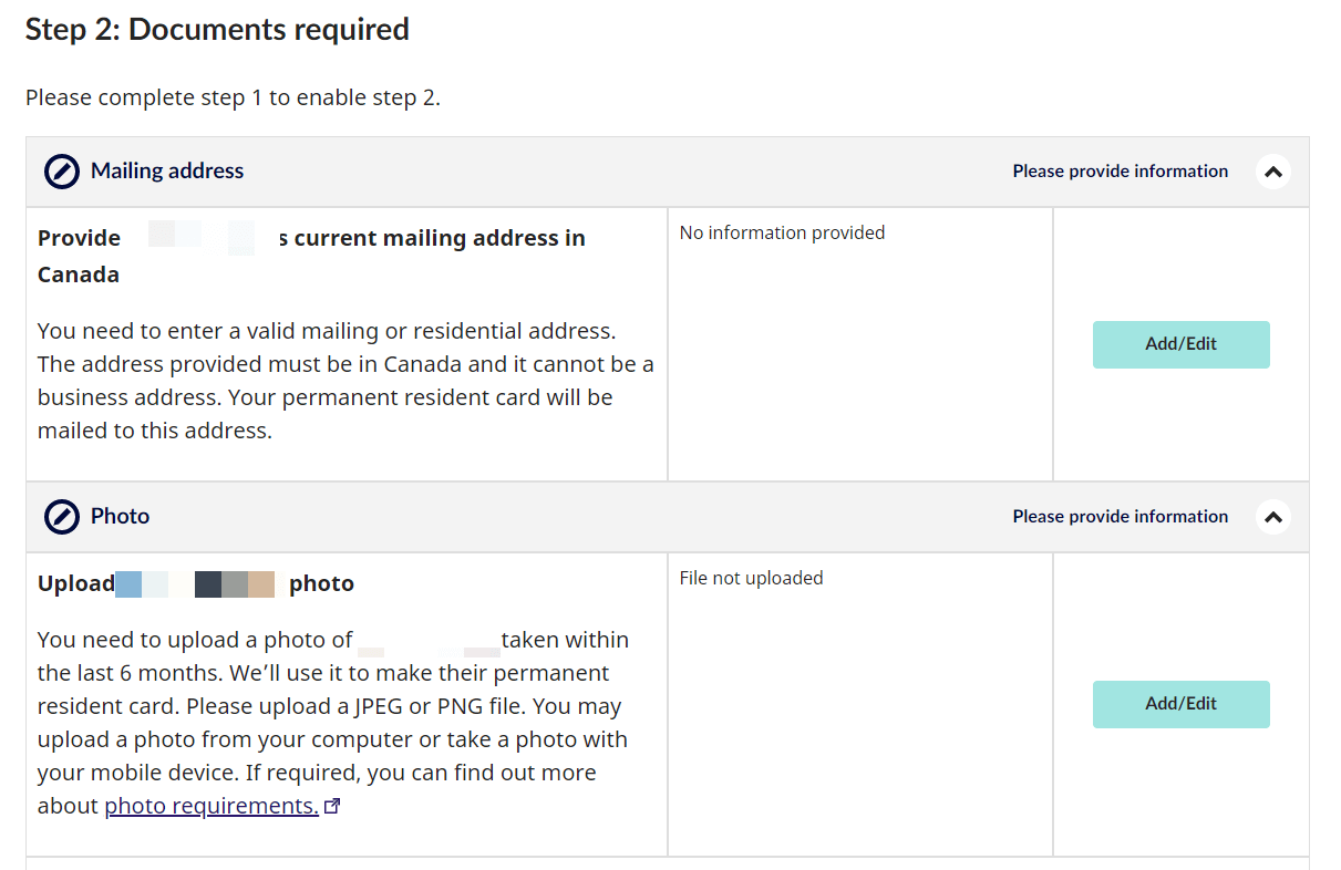 영주권카드받을-주소지와-사진등록