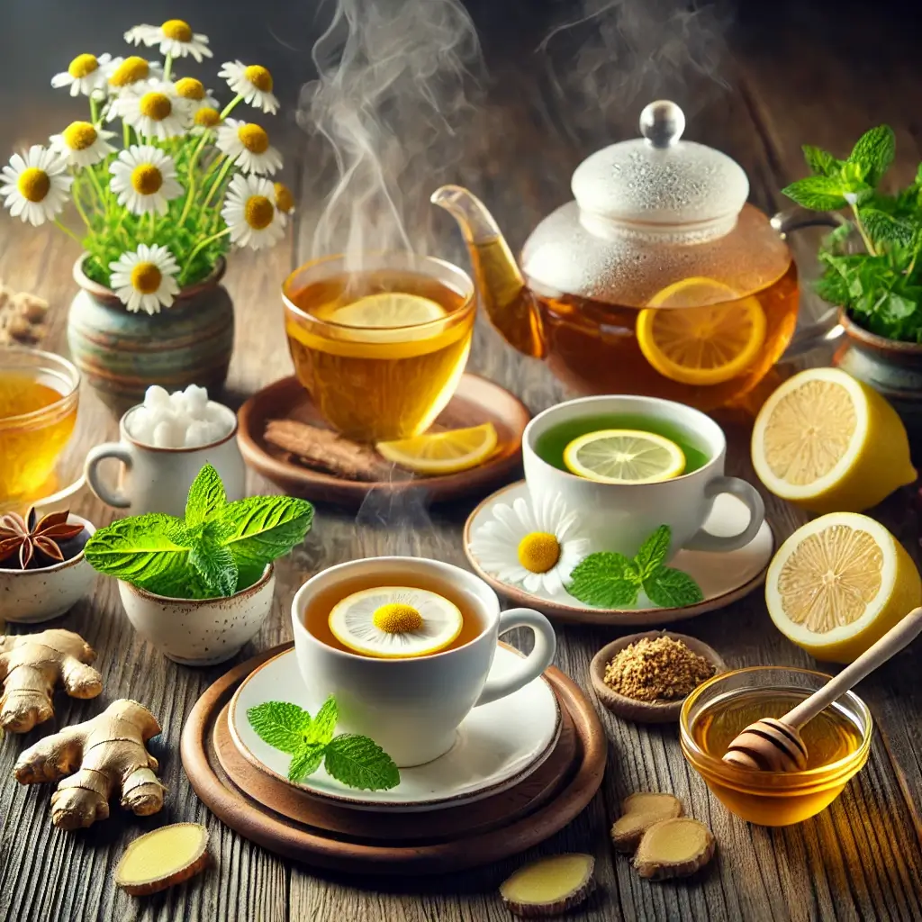 목염증에 좋은 차