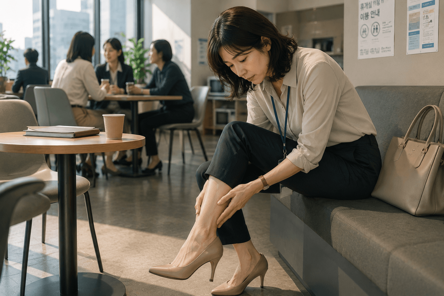 다리가 붓는 이유, 오래 서 있어서만은 아닐 수 있습니다