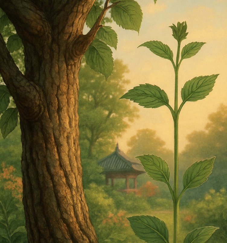 1. 가장 결정적인 단서, 나무와 풀의 차이