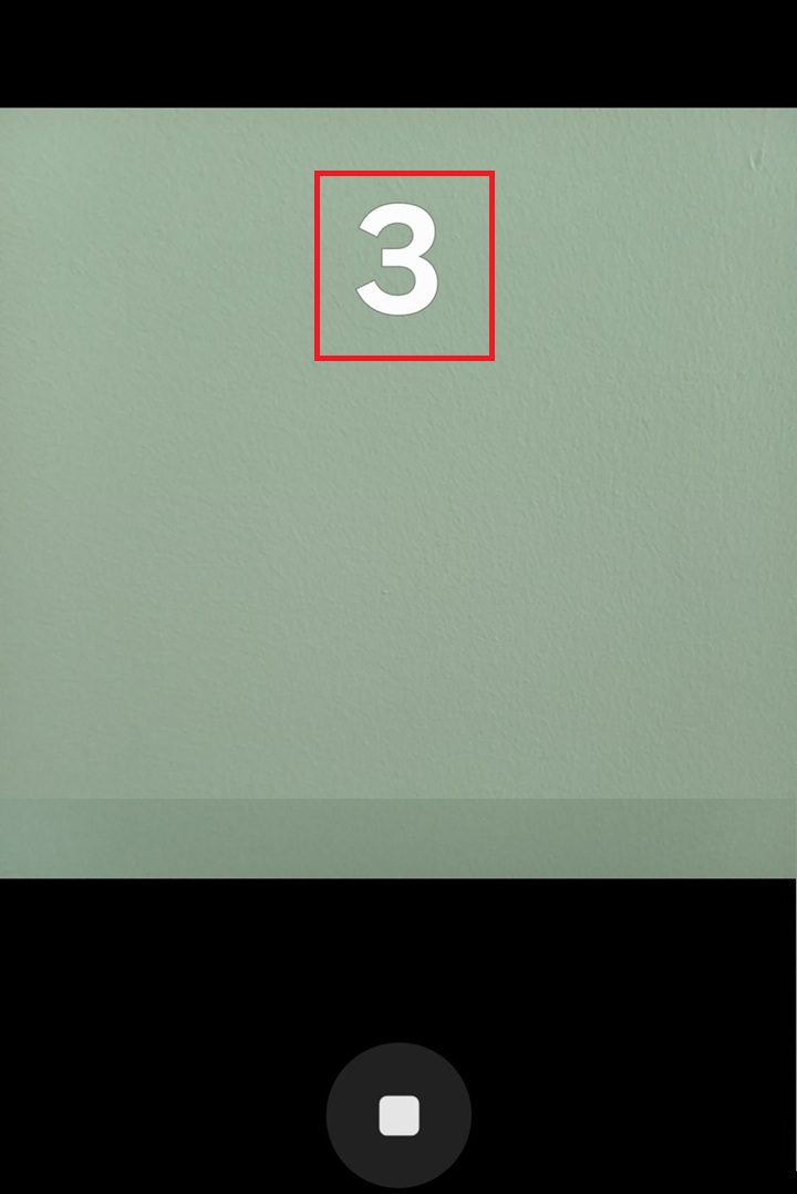 화면에 숫자 표시됨